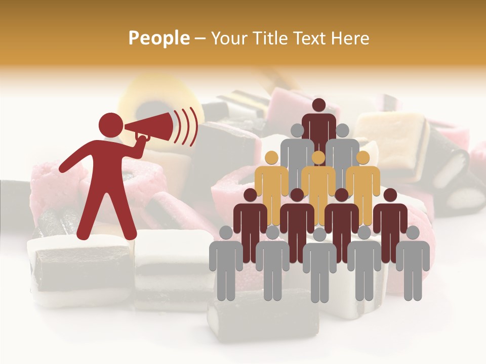 Sugar Candy Eat PowerPoint Template