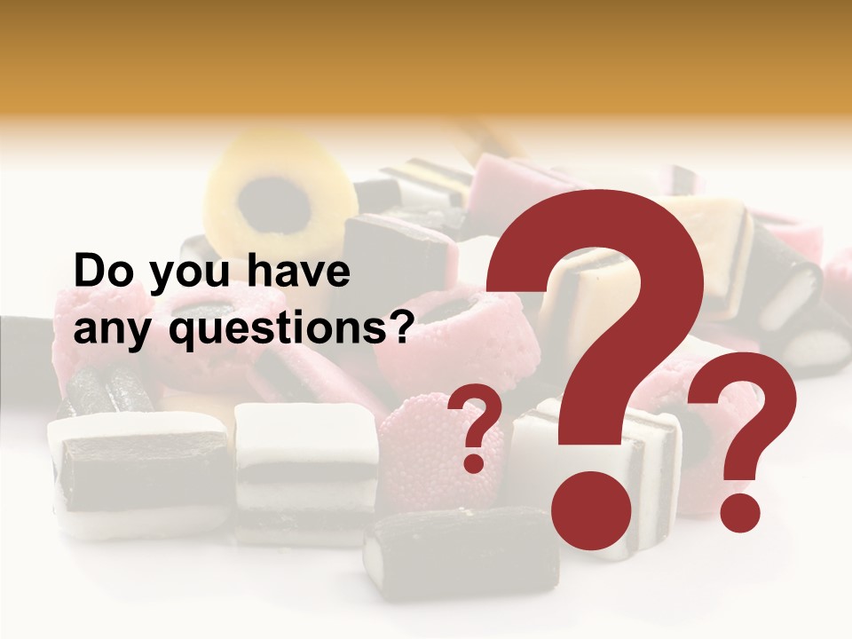 Sugar Candy Eat PowerPoint Template