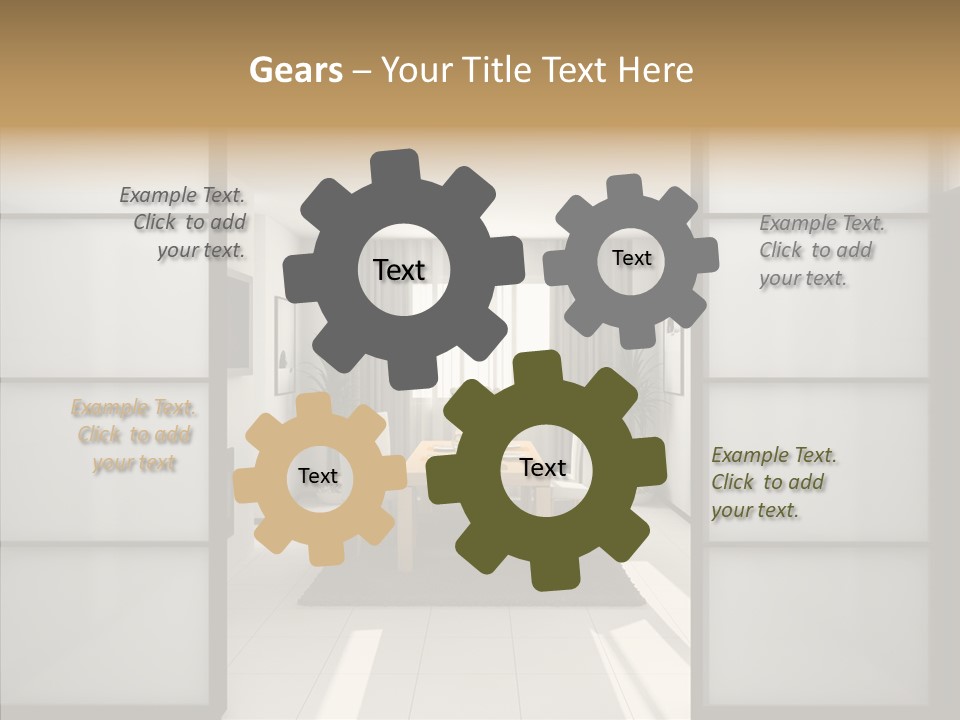 New Dining Cosiness PowerPoint Template