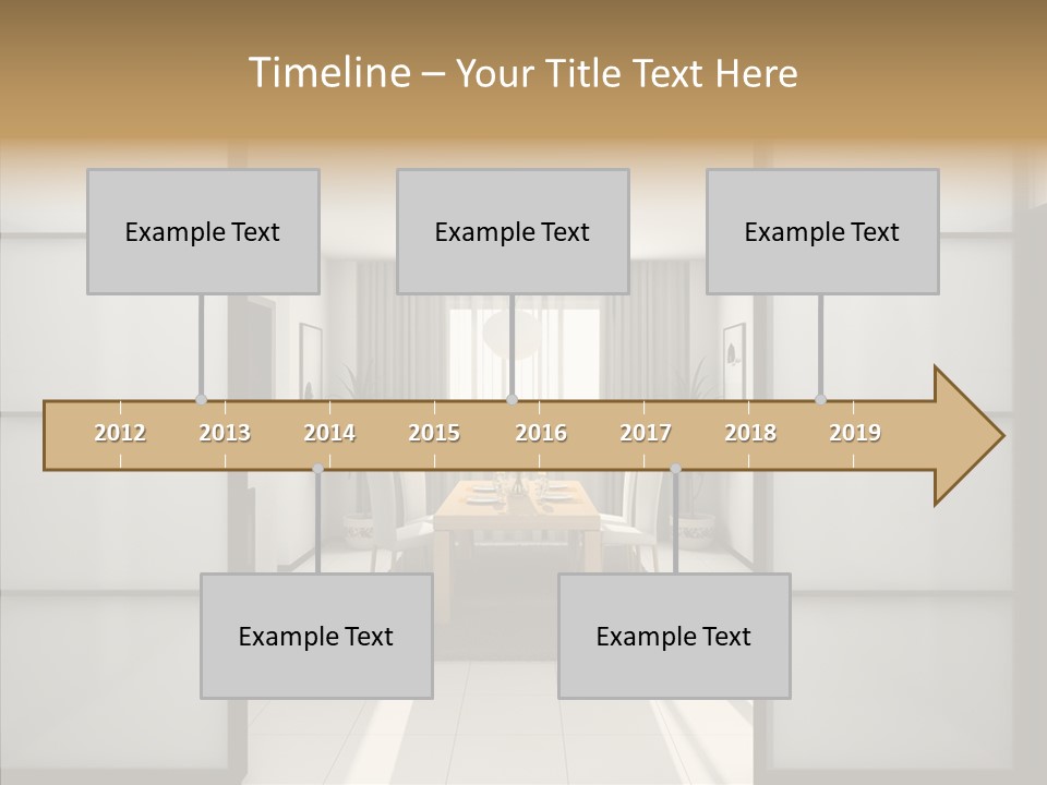 New Dining Cosiness PowerPoint Template