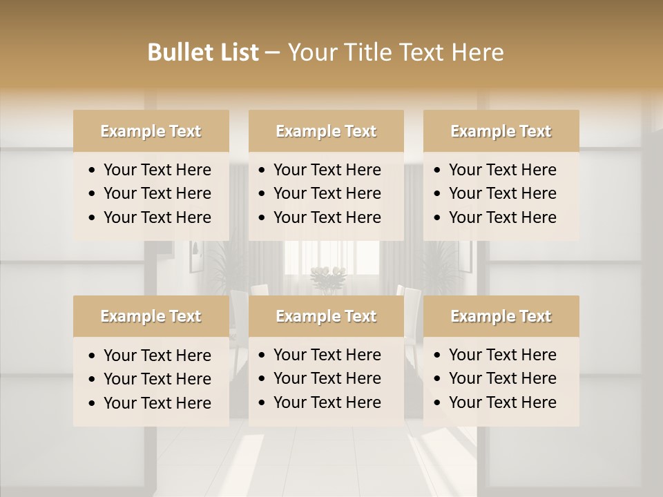 New Dining Cosiness PowerPoint Template