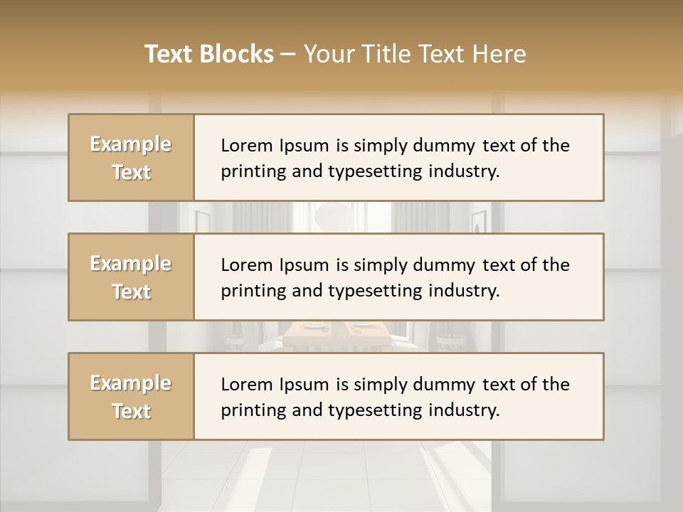New Dining Cosiness PowerPoint Template