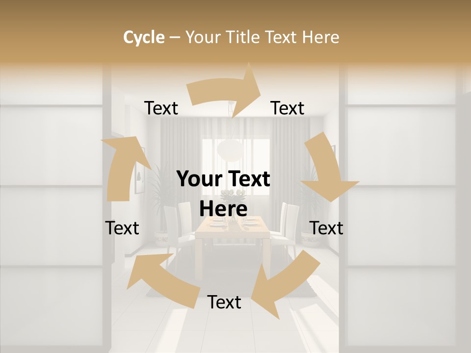 New Dining Cosiness PowerPoint Template