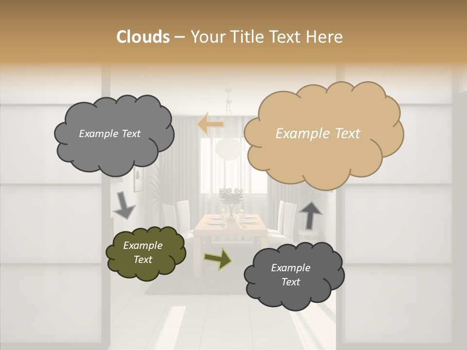 New Dining Cosiness PowerPoint Template