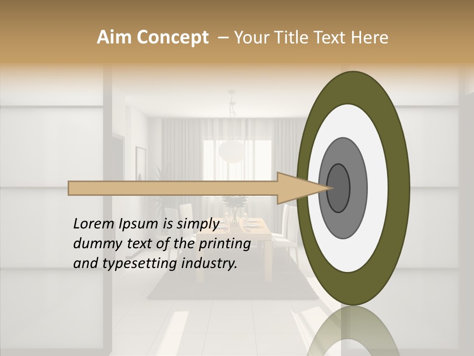 New Dining Cosiness PowerPoint Template