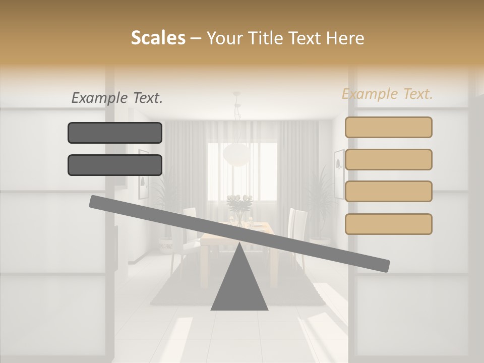 New Dining Cosiness PowerPoint Template