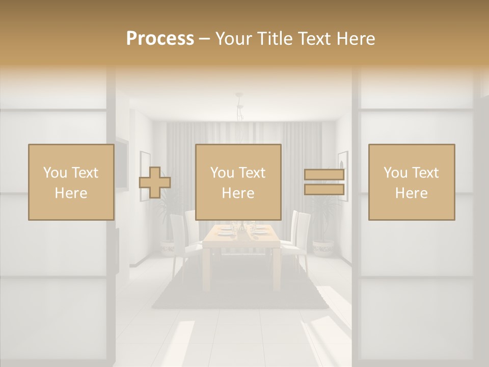 New Dining Cosiness PowerPoint Template