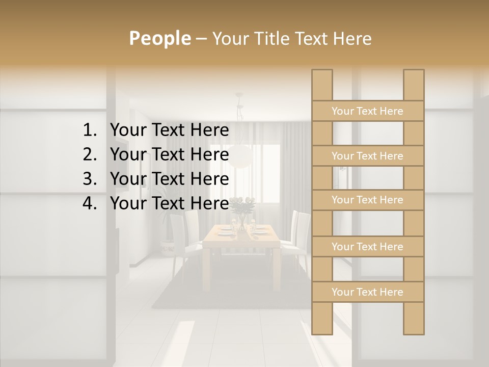New Dining Cosiness PowerPoint Template