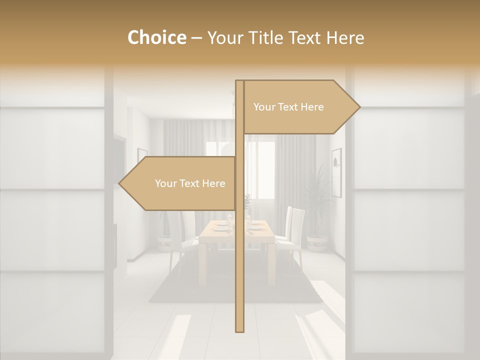 New Dining Cosiness PowerPoint Template
