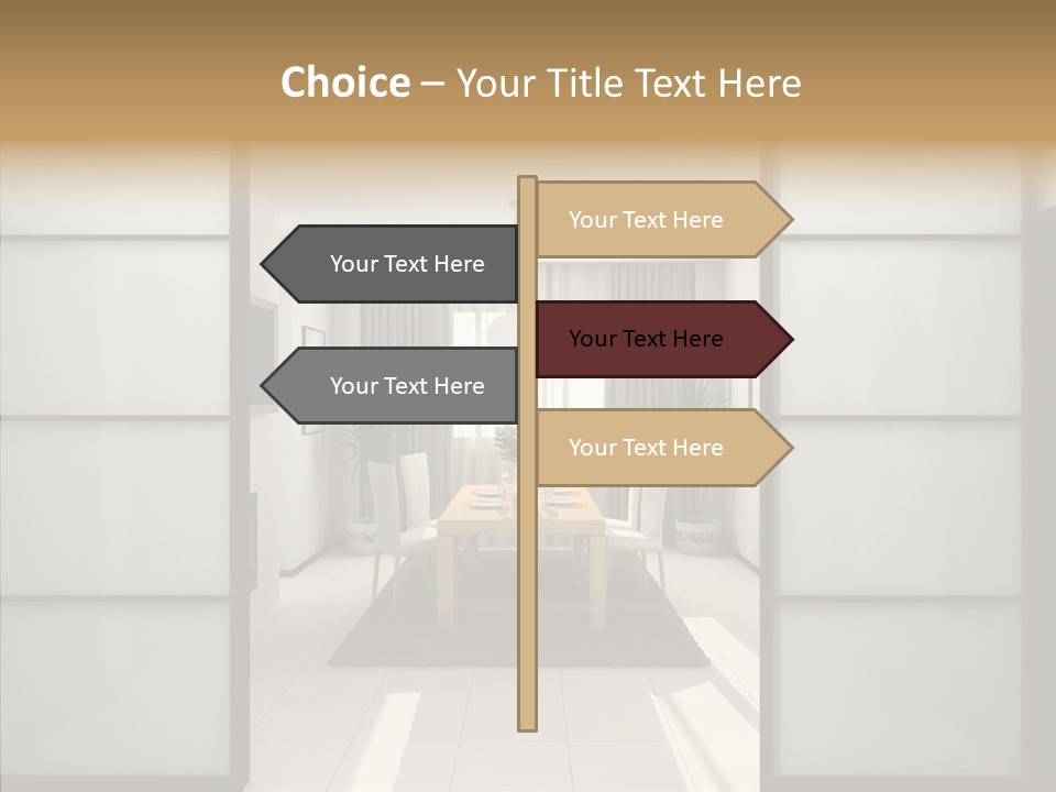 New Dining Cosiness PowerPoint Template