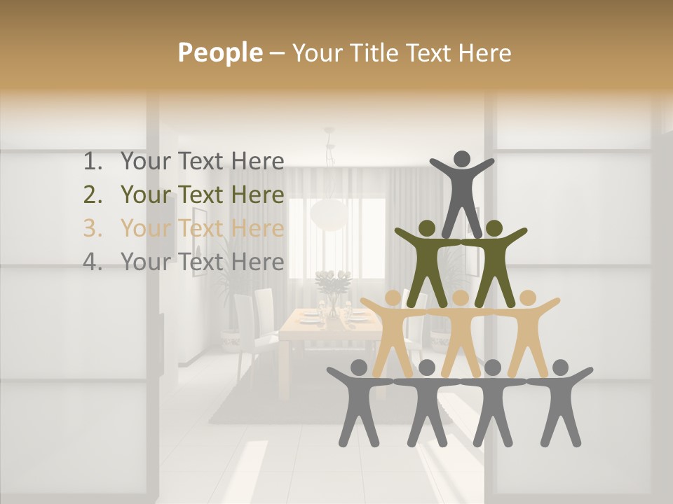 New Dining Cosiness PowerPoint Template