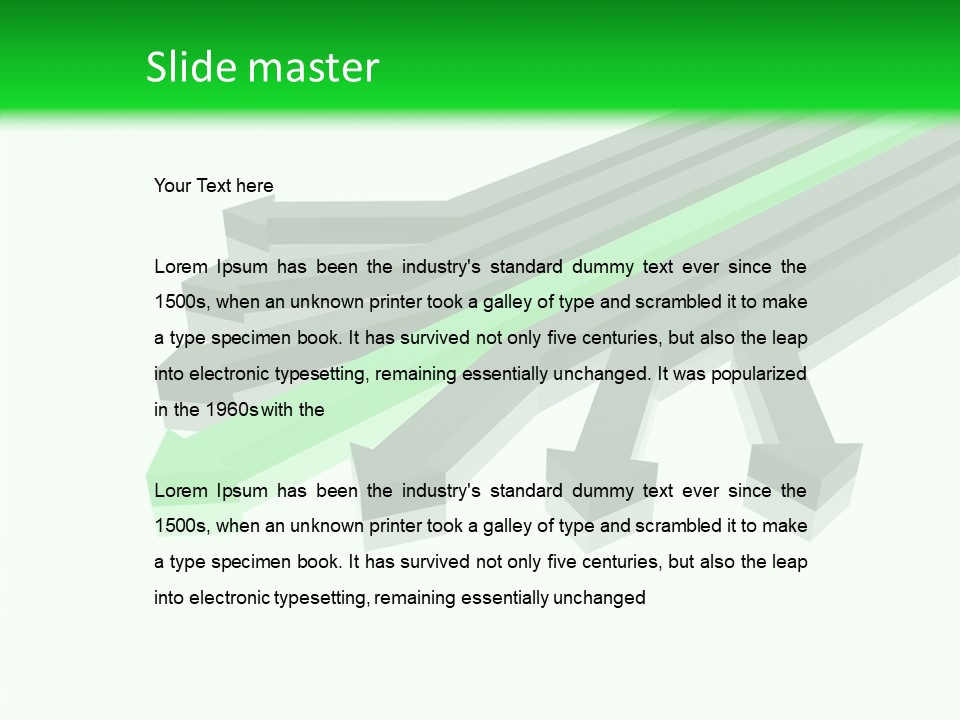 Achievement First Forward PowerPoint Template