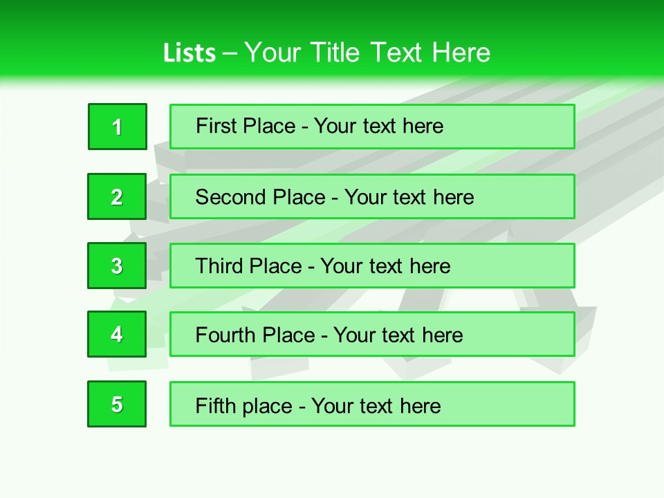 Achievement First Forward PowerPoint Template