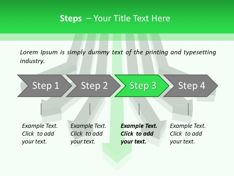 Menu Icon Slew PowerPoint Template