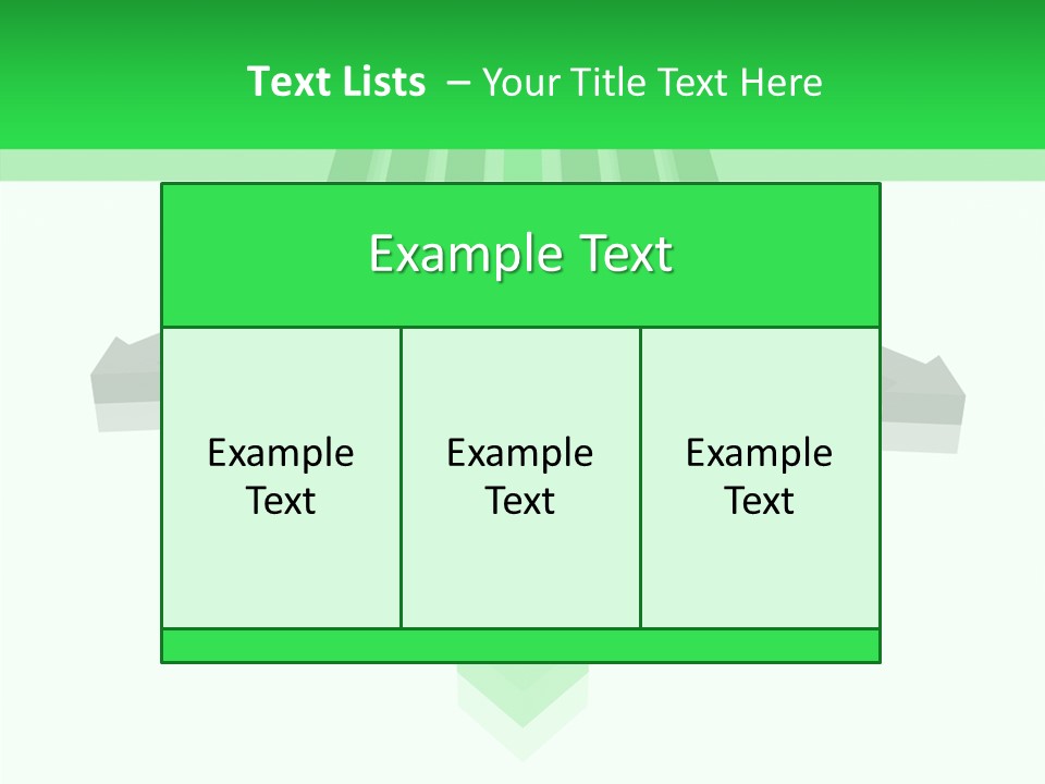 Menu Icon Slew PowerPoint Template
