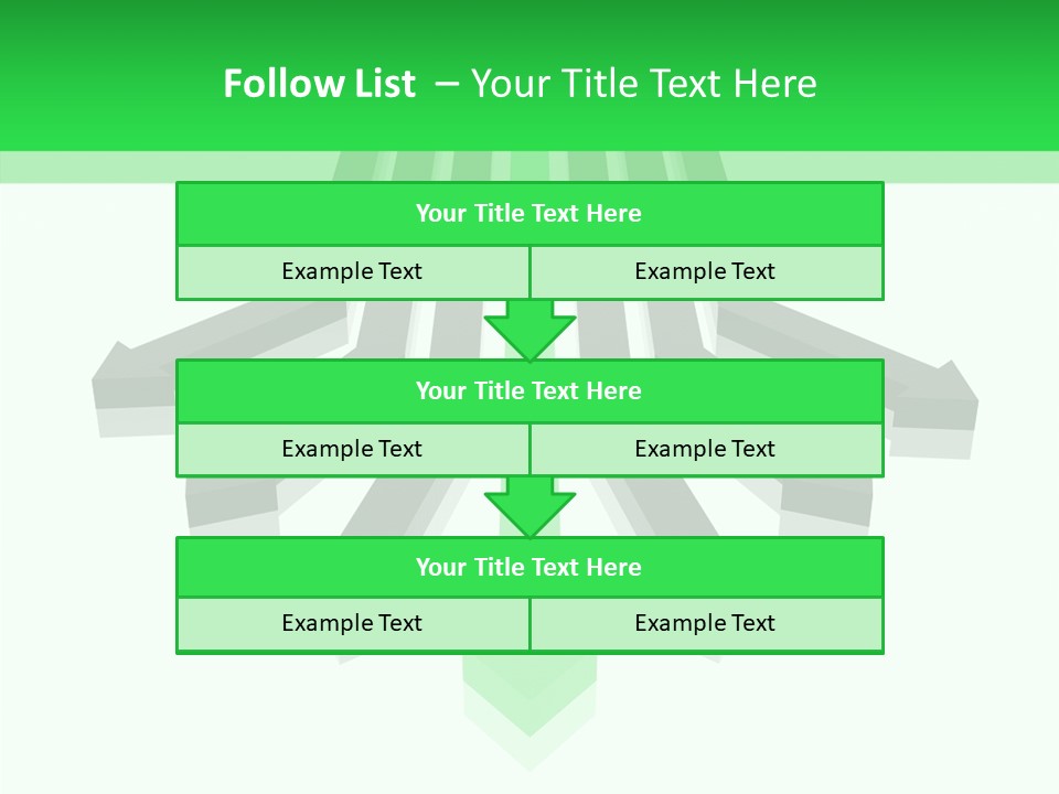 Menu Icon Slew PowerPoint Template
