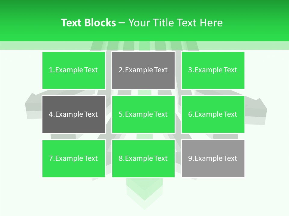 Menu Icon Slew PowerPoint Template