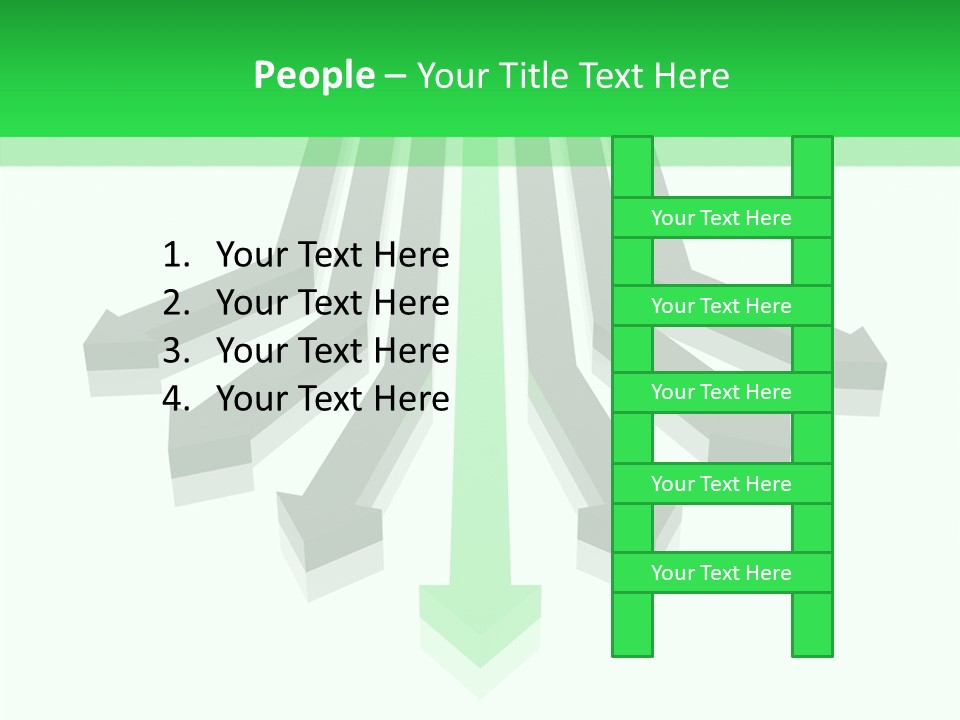 Menu Icon Slew PowerPoint Template