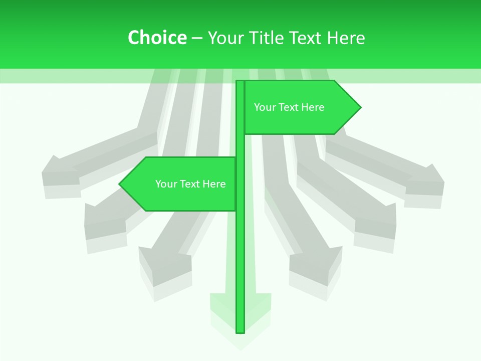 Menu Icon Slew PowerPoint Template