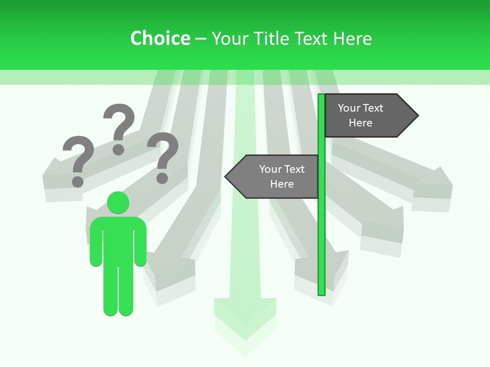 Menu Icon Slew PowerPoint Template