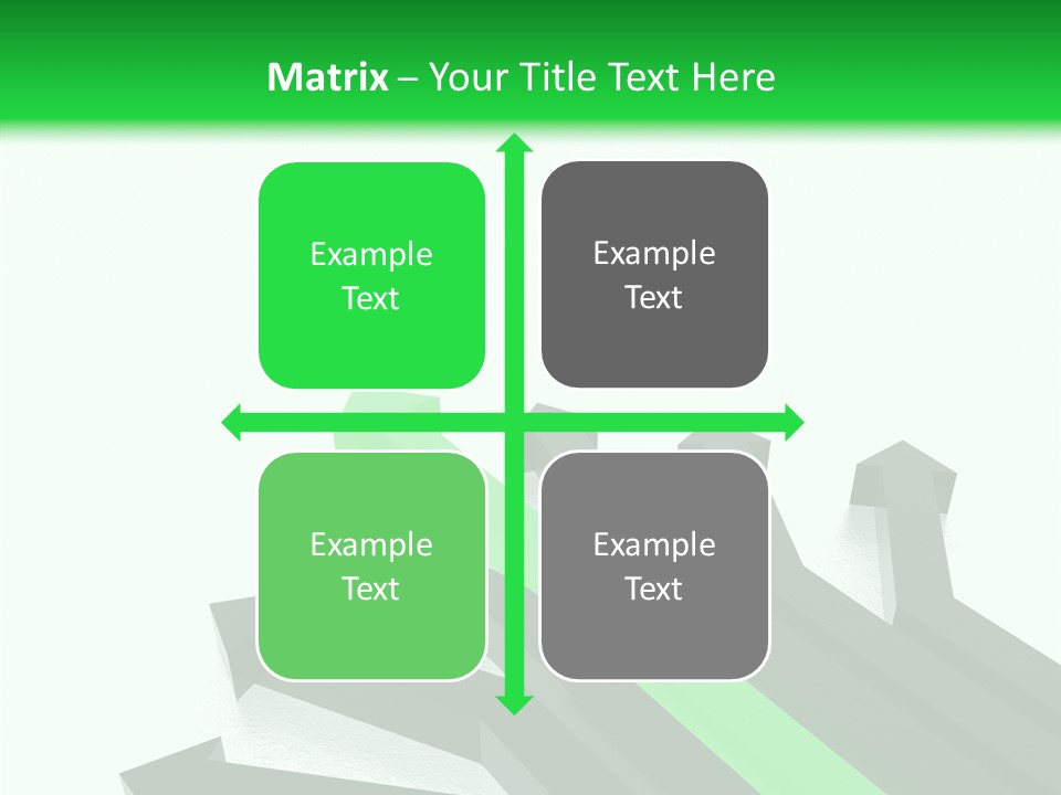Direction Slew Copy Space PowerPoint Template