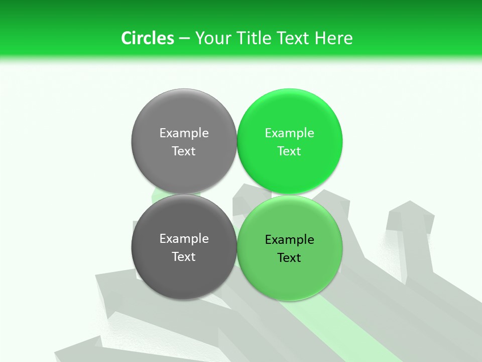 Direction Slew Copy Space PowerPoint Template