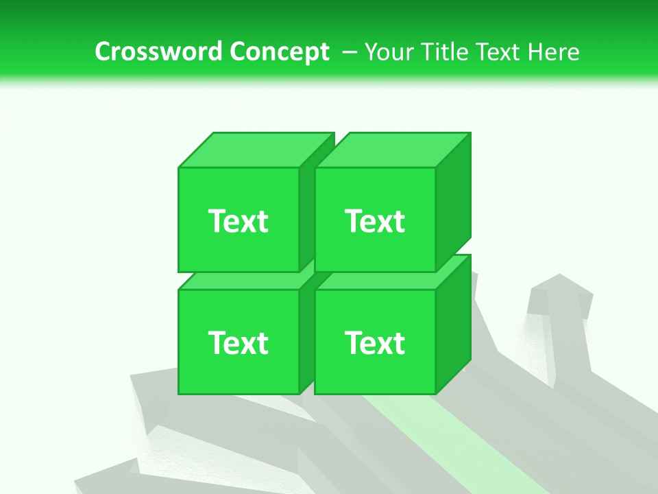 Direction Slew Copy Space PowerPoint Template