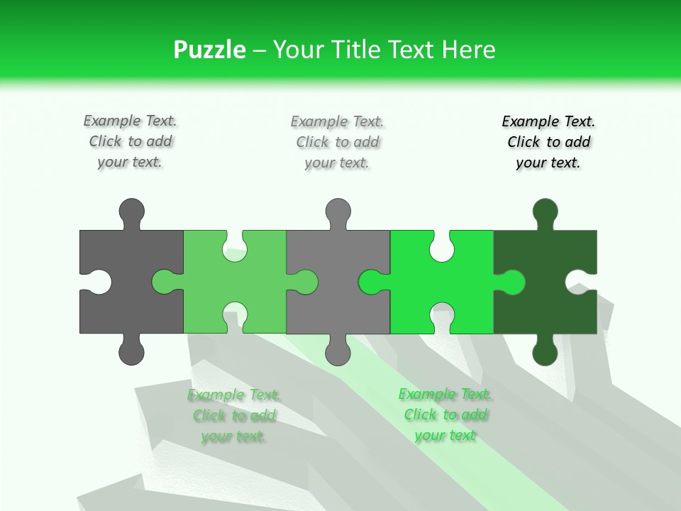 Direction Slew Copy Space PowerPoint Template