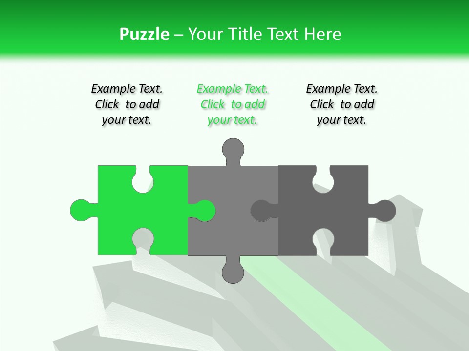 Direction Slew Copy Space PowerPoint Template