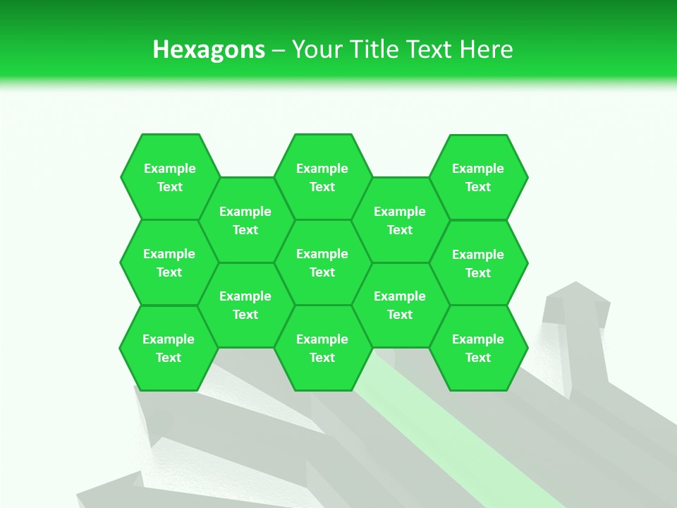 Direction Slew Copy Space PowerPoint Template
