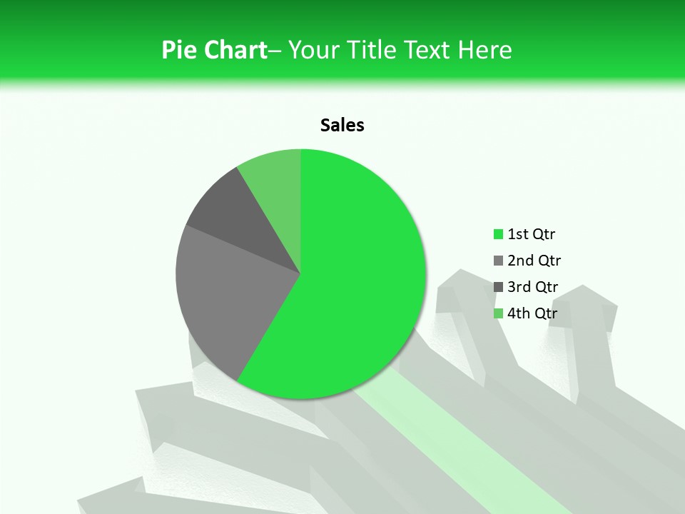 Direction Slew Copy Space PowerPoint Template