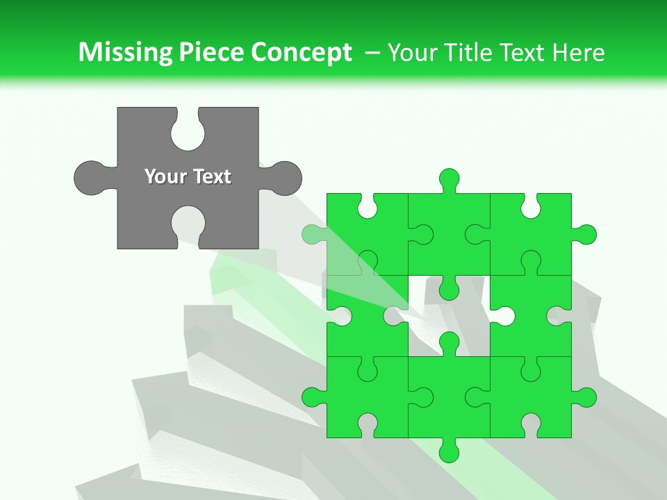 Direction Slew Copy Space PowerPoint Template