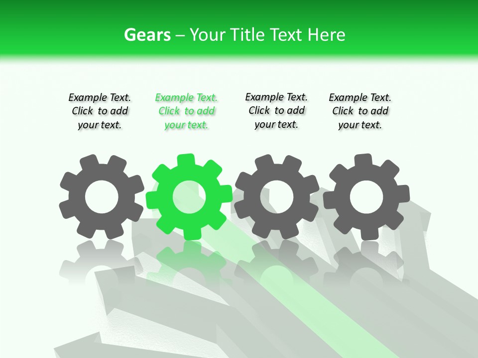 Direction Slew Copy Space PowerPoint Template