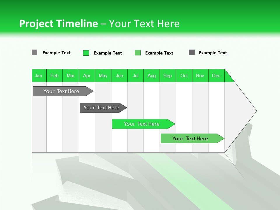 Direction Slew Copy Space PowerPoint Template