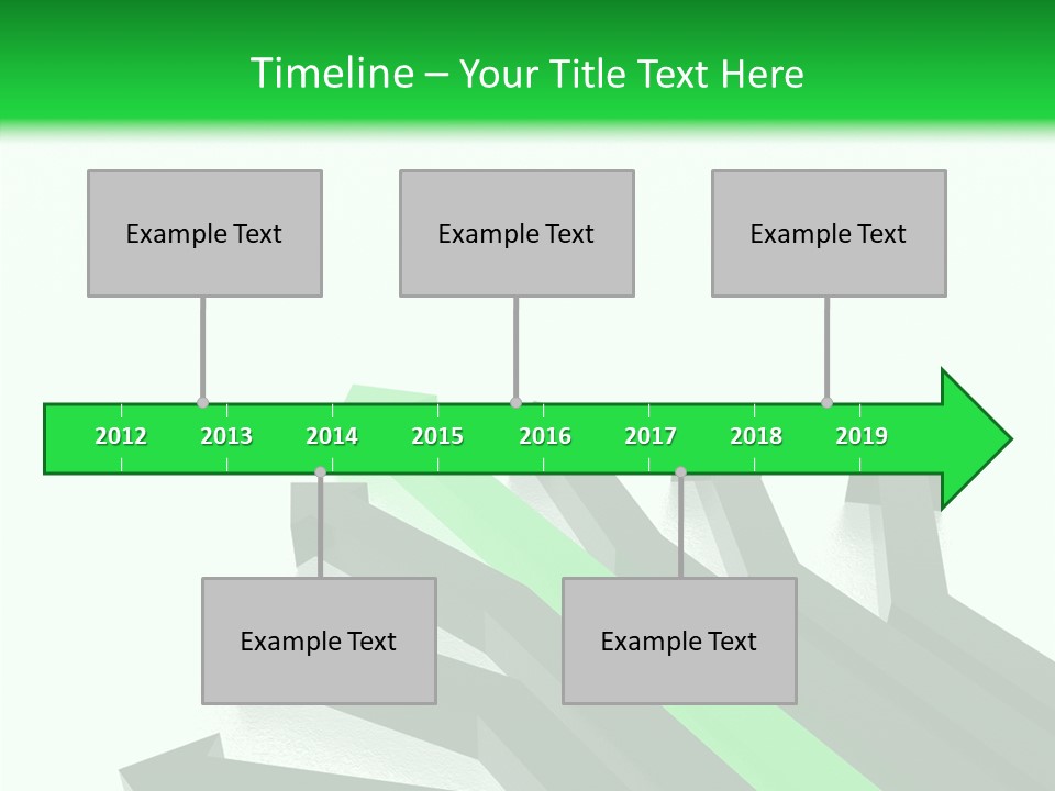 Direction Slew Copy Space PowerPoint Template