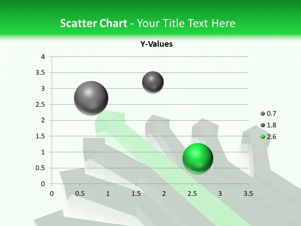 Direction Slew Copy Space PowerPoint Template