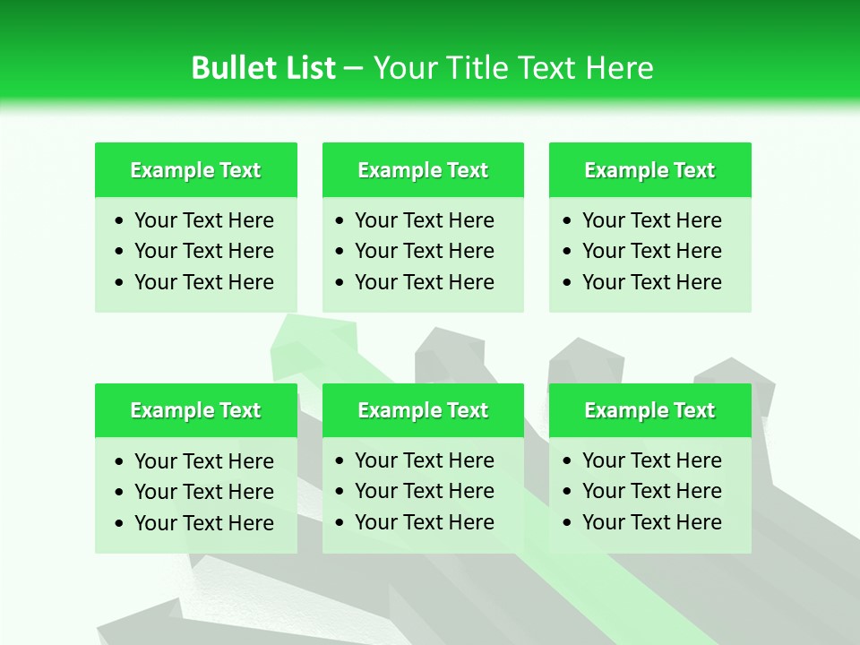 Direction Slew Copy Space PowerPoint Template