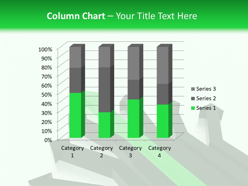 Direction Slew Copy Space PowerPoint Template