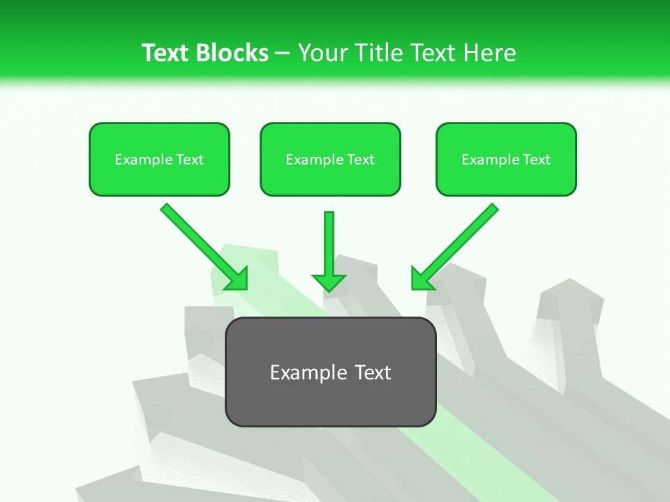 Direction Slew Copy Space PowerPoint Template