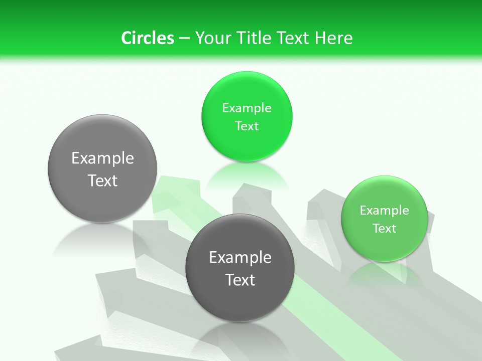 Direction Slew Copy Space PowerPoint Template