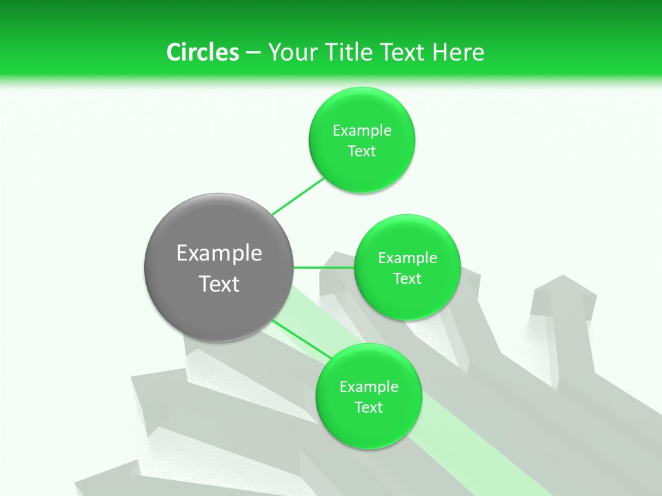 Direction Slew Copy Space PowerPoint Template