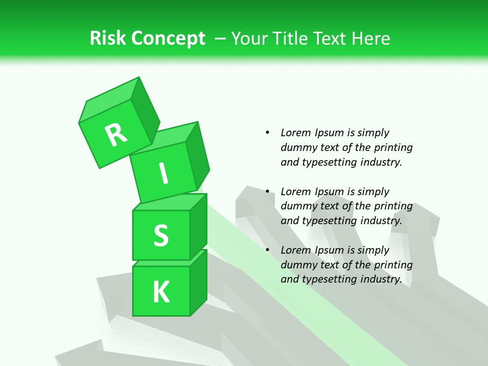 Direction Slew Copy Space PowerPoint Template