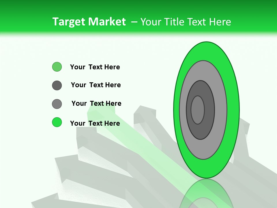 Direction Slew Copy Space PowerPoint Template