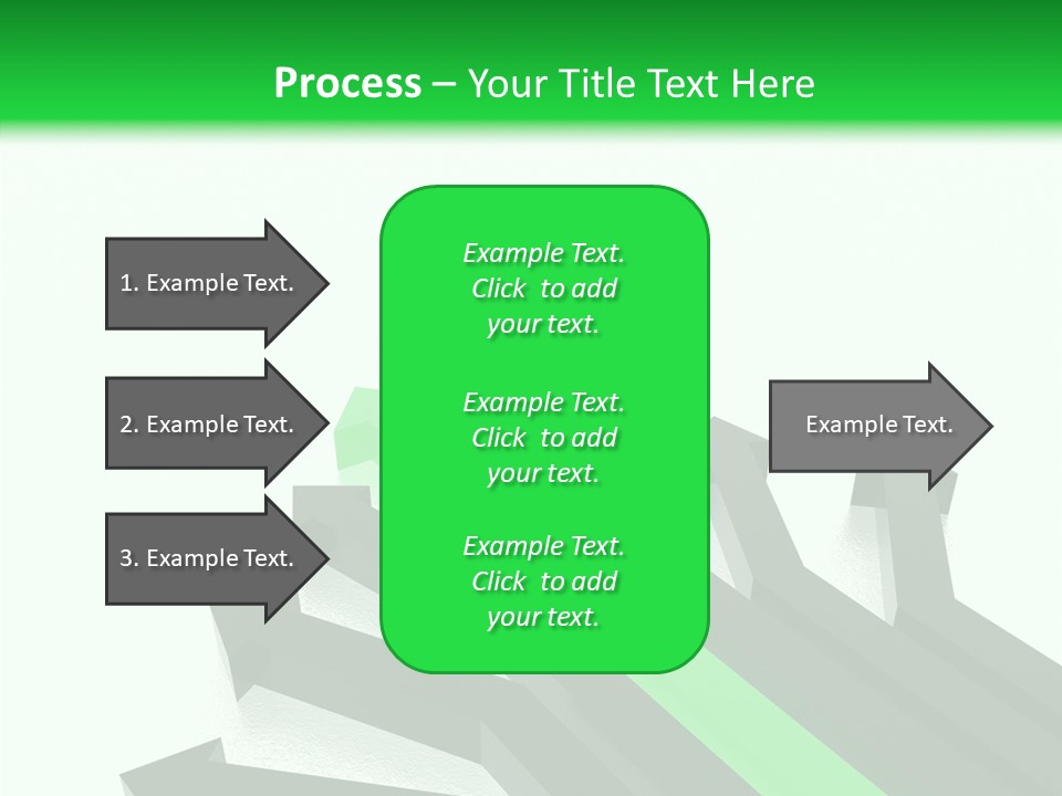 Direction Slew Copy Space PowerPoint Template