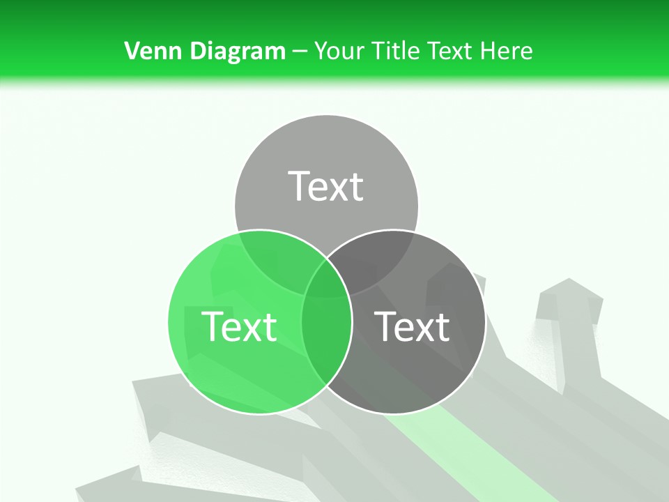 Direction Slew Copy Space PowerPoint Template