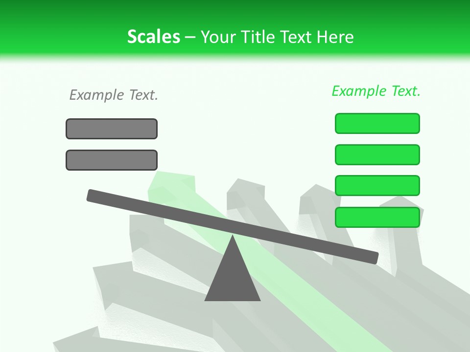 Direction Slew Copy Space PowerPoint Template