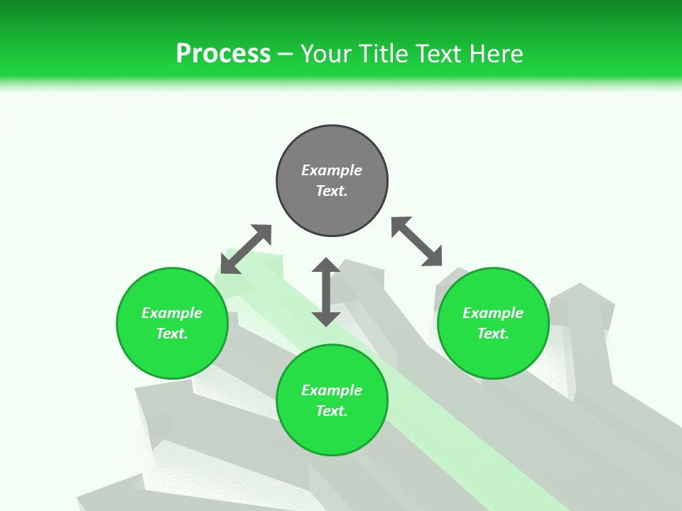 Direction Slew Copy Space PowerPoint Template
