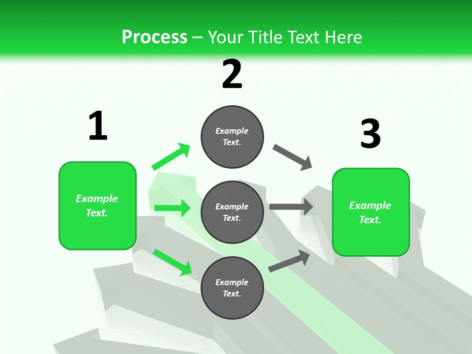 Direction Slew Copy Space PowerPoint Template