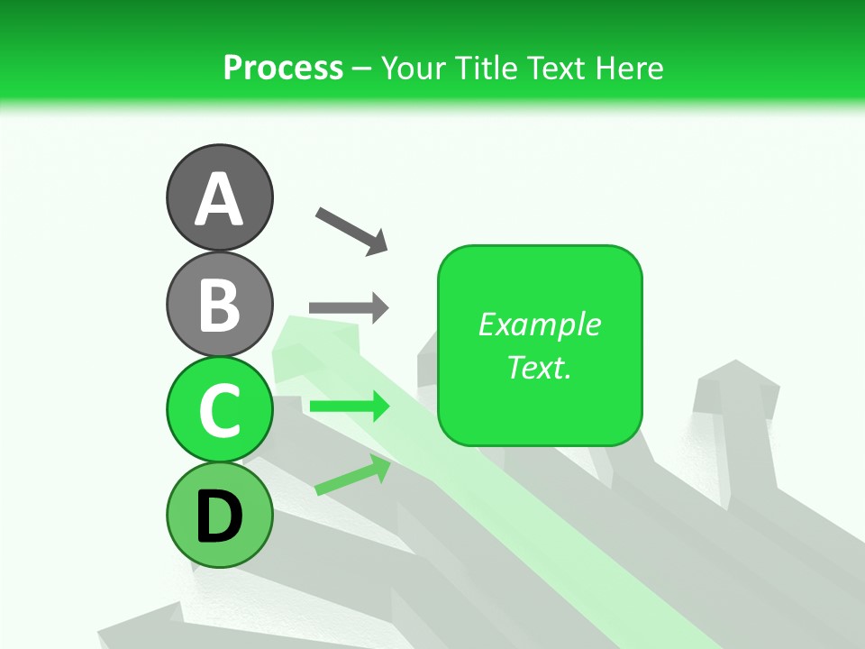 Direction Slew Copy Space PowerPoint Template