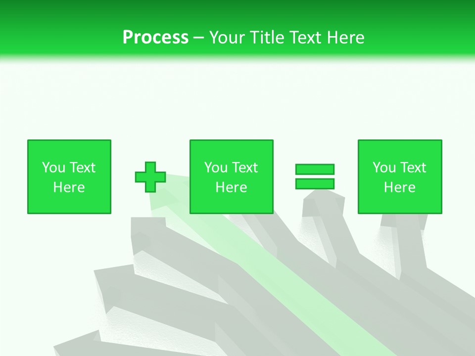 Direction Slew Copy Space PowerPoint Template